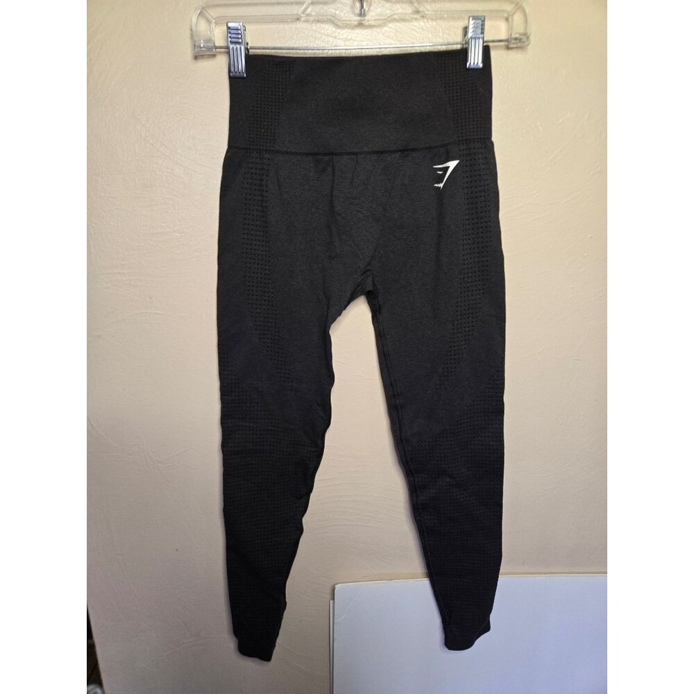 Gymshark Ladies Laser Cut Leggings Workout Curves Fitness Gymrat Sz. XS